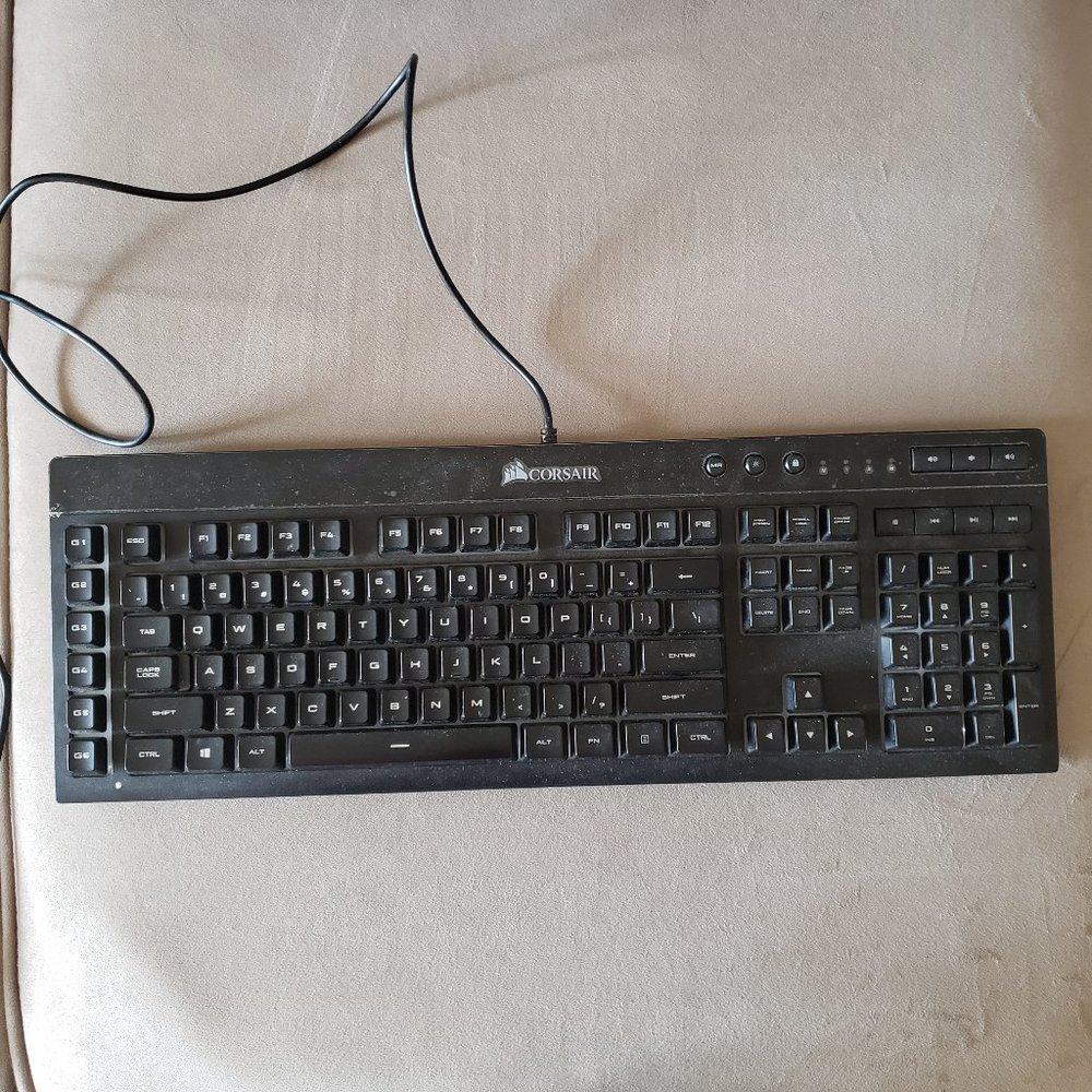 Corsair K55 RGB Wired Gaming Keyboard WITH 2 Mouse